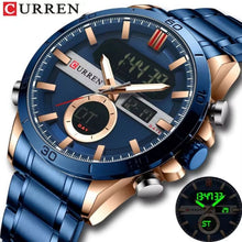 Cargar imagen en el visor de la galería, RELOJ  PARA HOMBRE CURREN 8349 KRED232120 - AZUL
