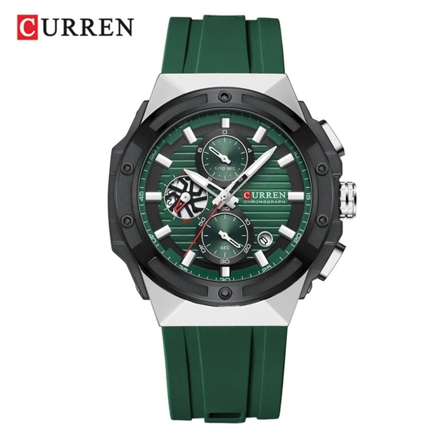 RELOJ DEPORTIVO PARA HOMBRE CURREN 8462 KREE0902 - VERDE