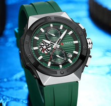 Cargar imagen en el visor de la galería, RELOJ DEPORTIVO PARA HOMBRE CURREN 8462 KREE0902 - VERDE
