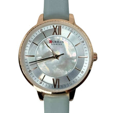 Cargar imagen en el visor de la galería, RELOJ CLÁSICO PARA MUJER CURREN 9080 KRED251020 - CELESTE
