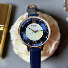 Cargar imagen en el visor de la galería, RELOJ CLÁSICO PARA MUJER CURREN 9080 KRED250320 - AZUL
