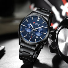 Cargar imagen en el visor de la galería, RELOJ  PARA HOMBRE CURREN 8446 KRED8903 - NEGRO
