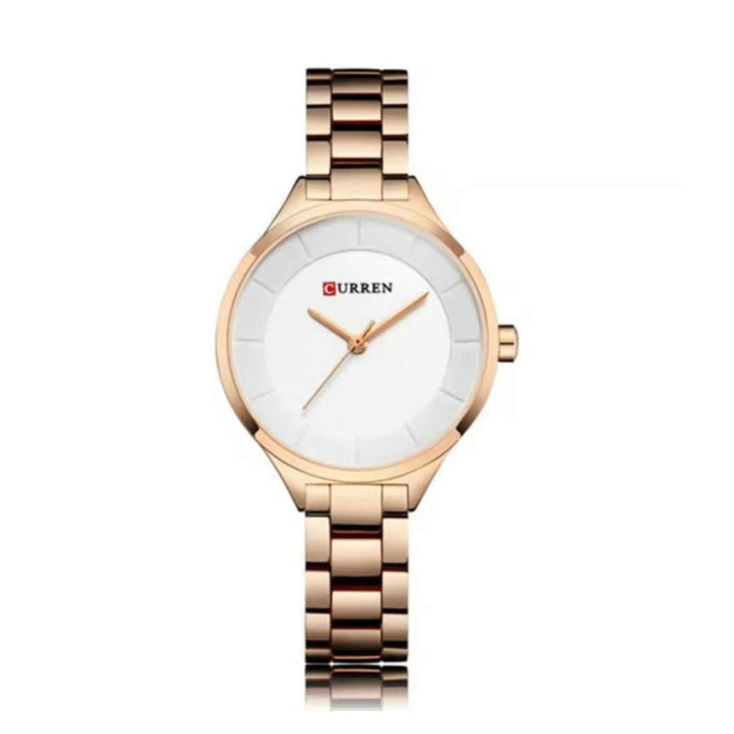 RELOJ  PARA MUJER CURREN KREB KREB692002 - ORO ROSA