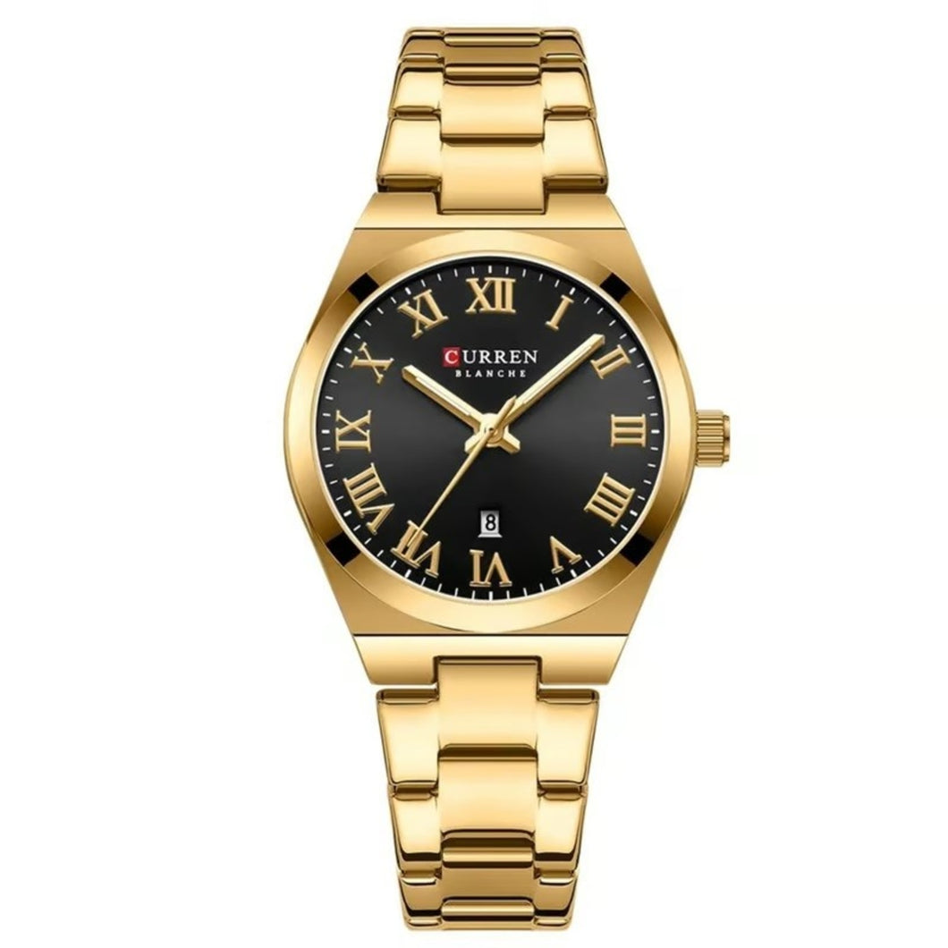 RELOJ  PARA MUJER CURREN 9095 KREE1403 - DORADO