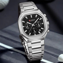 Cargar imagen en el visor de la galería, RELOJ  PARA HOMBRE CURREN 8459 KREE0602 - PLATEADO
