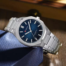 Cargar imagen en el visor de la galería, RELOJ  PARA HOMBRE CURREN 8456 KREE0202 - PLATEADO
