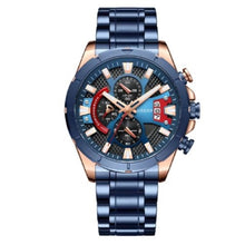 Cargar imagen en el visor de la galería, RELOJ  PARA HOMBRE CURREN 8401 KRED42003 - AZUL
