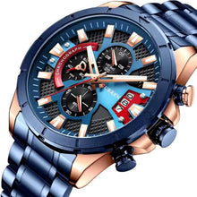 Cargar imagen en el visor de la galería, RELOJ  PARA HOMBRE CURREN 8401 KRED42003 - AZUL
