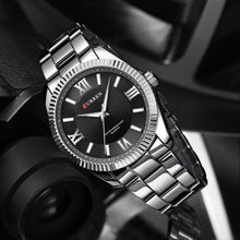 Cargar imagen en el visor de la galería, RELOJ  PARA HOMBRE CURREN 8453 KRED9704 - PLATEADO
