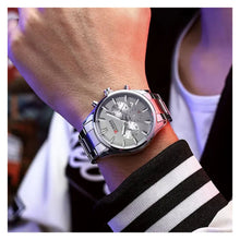 Cargar imagen en el visor de la galería, RELOJ  PARA HOMBRE CURREN 8446 KRED8901 - PLATEADO
