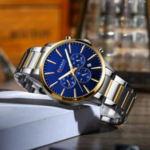 Cargar imagen en el visor de la galería, RELOJ  PARA HOMBRE CURREN 8435 KRED7302 - PLATEADO
