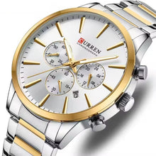 Cargar imagen en el visor de la galería, RELOJ  PARA HOMBRE CURREN 8435 KRED7303 - PLATEADO
