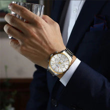 Cargar imagen en el visor de la galería, RELOJ  PARA HOMBRE CURREN 8435 KRED7303 - PLATEADO
