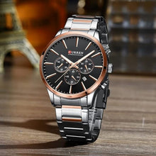Cargar imagen en el visor de la galería, RELOJ  PARA HOMBRE CURREN 8435 KRED7305 - PLATEADO
