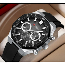 Cargar imagen en el visor de la galería, RELOJ DEPORTIVO PARA HOMBRE CURREN KREE4401 KREE4401 - NEGRO
