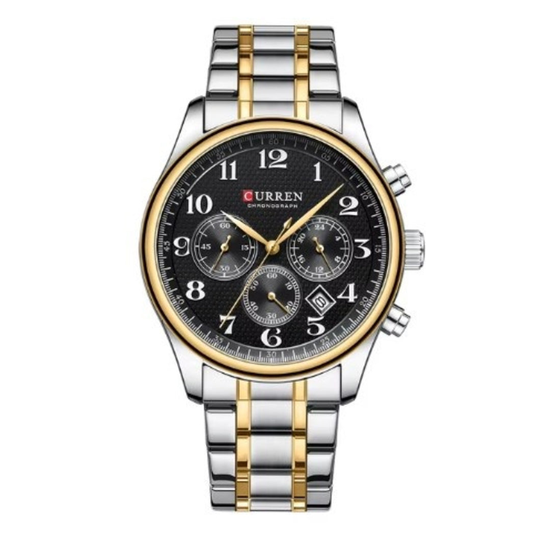 RELOJ  PARA HOMBRE CURREN 8466 KREE2004 - PLATEADO