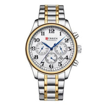 Cargar imagen en el visor de la galería, RELOJ  PARA HOMBRE CURREN 8466 KREE2003 - PLATEADO
