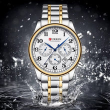 Cargar imagen en el visor de la galería, RELOJ  PARA HOMBRE CURREN 8466 KREE2003 - PLATEADO
