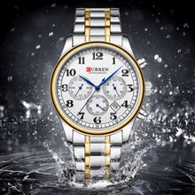 Cargar imagen en el visor de la galería, RELOJ  PARA HOMBRE CURREN 8466 KREE2003 - PLATEADO
