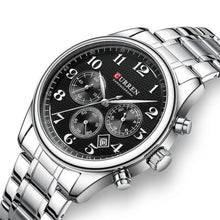 Cargar imagen en el visor de la galería, RELOJ  PARA HOMBRE CURREN 8466 KREE2002 - PLATEADO
