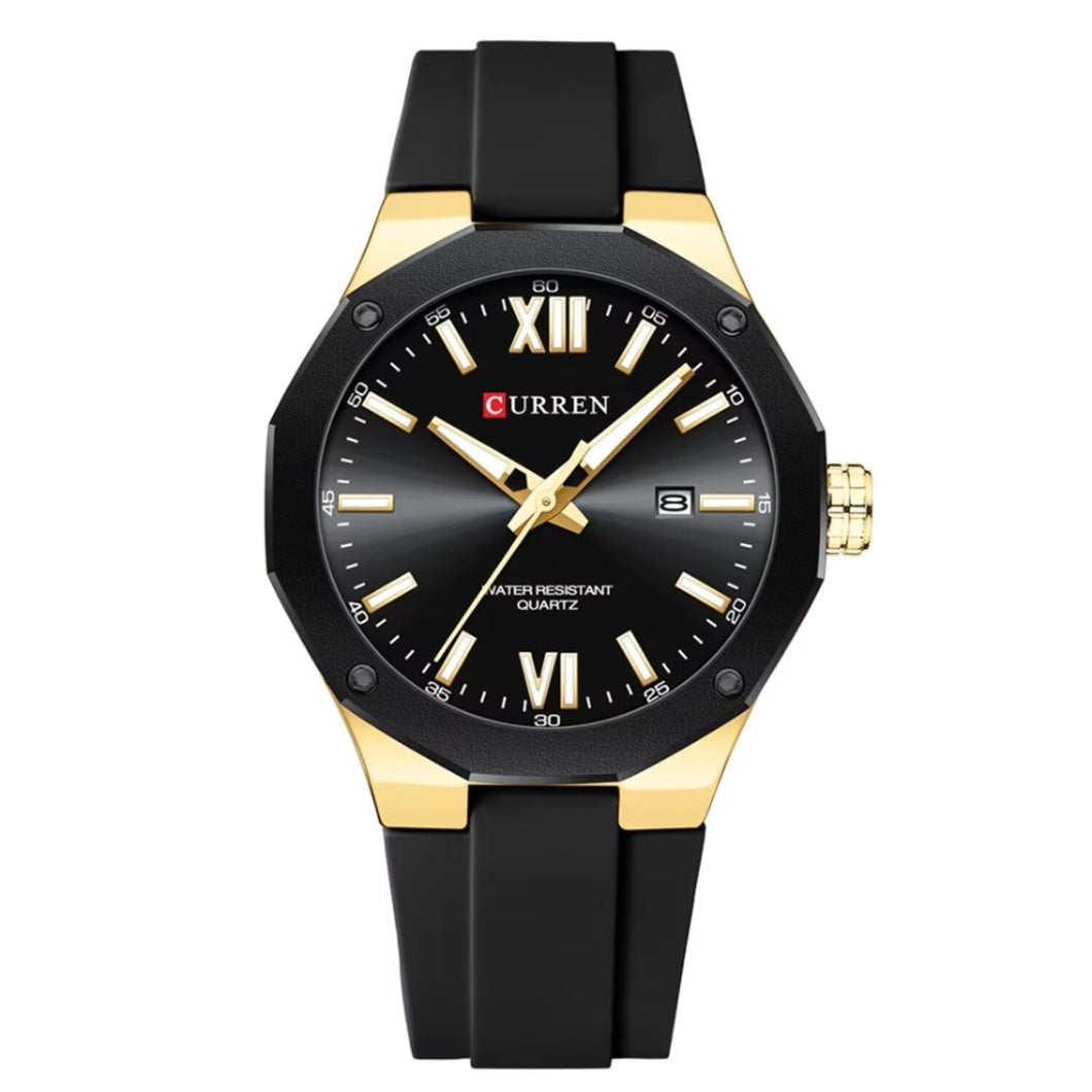 RELOJ DEPORTIVO PARA HOMBRE CURREN 8465 KREE2205 - NEGRO