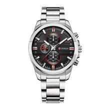 Cargar imagen en el visor de la galería, RELOJ  PARA HOMBRE CURREN 8274 KREB491901 - PLATEADO
