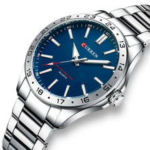 Cargar imagen en el visor de la galería, RELOJ  PARA HOMBRE CURREN 8452 KRED9303 - PLATEADO
