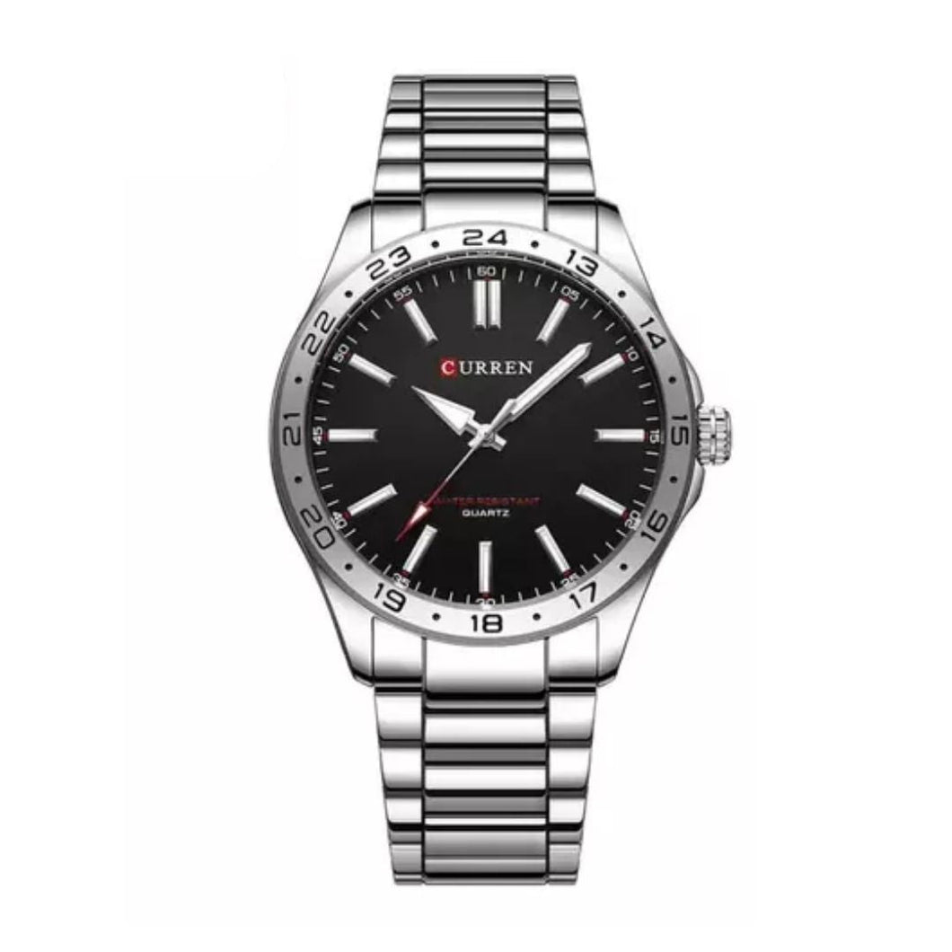 RELOJ  PARA HOMBRE CURREN 8452 KRED9302 - PLATEADO