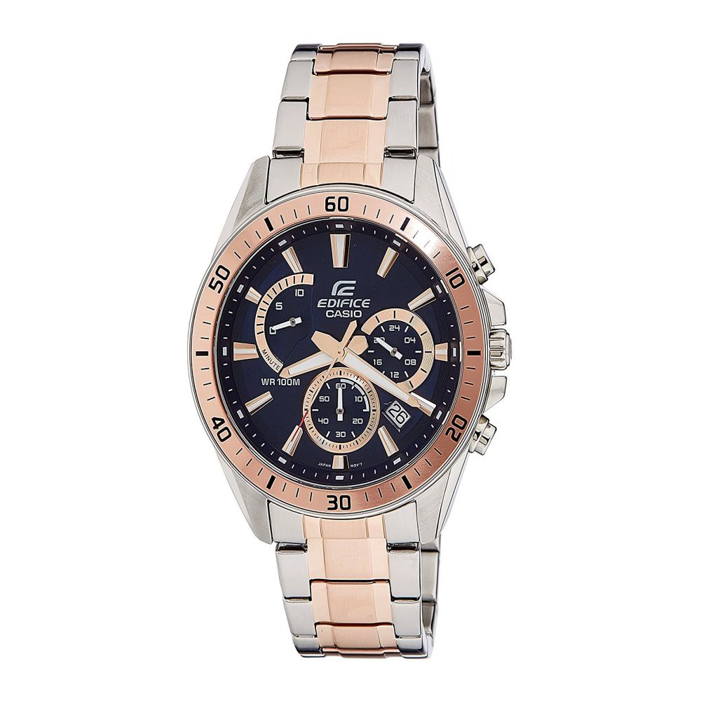 RELOJ  PARA HOMBRE CASIO EDIFICE EFR_552SG_2AV - PLATA/DORADO