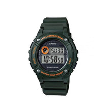 Cargar imagen en el visor de la galería, RELOJ DEPORTIVO PARA UNISEXO CASIO  W-216H-3BV - VERDE
