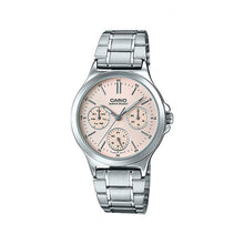 Cargar imagen en el visor de la galería, RELOJ  PARA MUJER CASIO TIMELESS LADIES LTPV300D-4AUDF - PLATEADO

