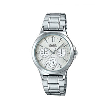 Cargar imagen en el visor de la galería, RELOJ  PARA MUJER CASIO FASHION LTP LTP-V300D-7A - PLATEADO
