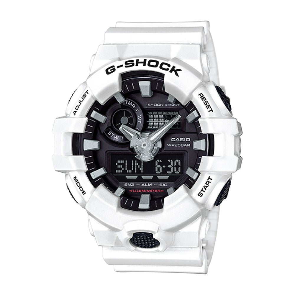 RELOJ DEPORTIVO PARA HOMBRE G-SHOCK GA-700 GA-700-7ADR - BLANCO