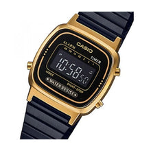 Cargar imagen en el visor de la galería, RELOJ  PARA UNISEXO CASIO  LA-670WEGB-1B - DORADO

