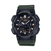 RELOJ DEPORTIVO PARA HOMBRE CASIO  AEQ110W-3AV - NEGRO