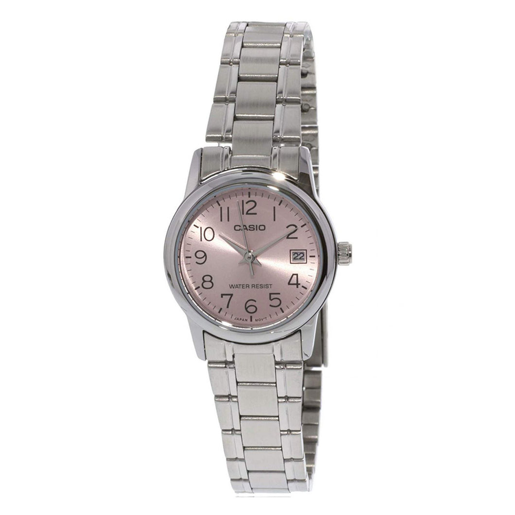 RELOJ  PARA MUJER CASIO LTP_V002D_4B LTP_V002D_4B - PLATEADO