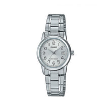 Cargar imagen en el visor de la galería, RELOJ  PARA MUJER CASIO  LTP_V002D_7B - PLATEADO
