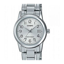 Cargar imagen en el visor de la galería, RELOJ  PARA MUJER CASIO  LTP_V002D_7B - PLATEADO

