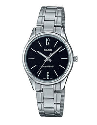 RELOJ  PARA MUJER CASIO LTPV005D-1B - PLATEADO