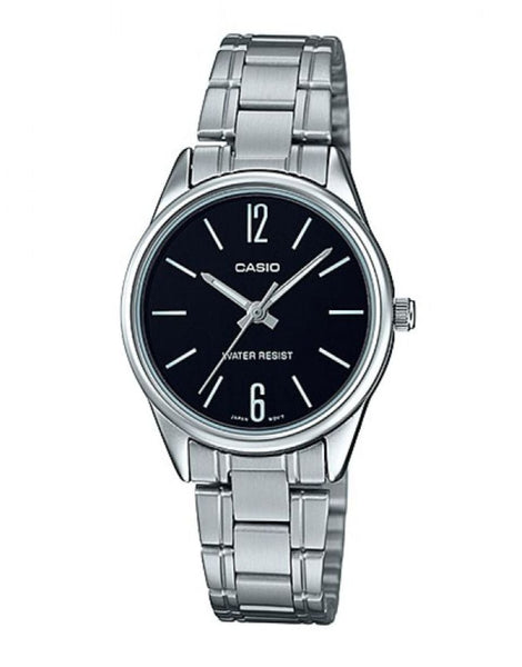 RELOJ  PARA MUJER CASIO LTPV005D-1B - PLATEADO