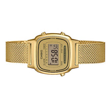 Cargar imagen en el visor de la galería, RELOJ  PARA MUJER CASIO  LA-670WEMY-9 - DORADO
