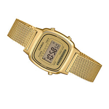 Cargar imagen en el visor de la galería, RELOJ  PARA MUJER CASIO  LA-670WEMY-9 - DORADO
