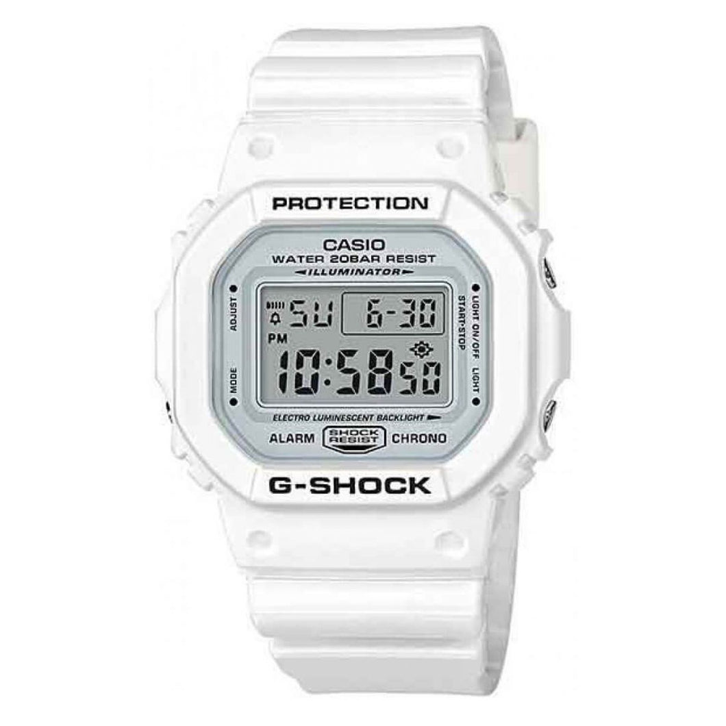 RELOJ DEPORTIVO PARA UNISEXO G-SHOCK  DW-5600MW-7DR - BLANCO