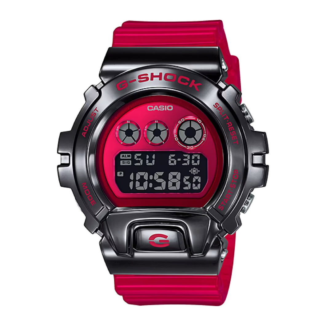 RELOJ DEPORTIVO PARA HOMBRE G-SHOCK  6900 GM-6900B-4DR - ROJO