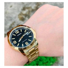 Cargar imagen en el visor de la galería, RELOJ  PARA UNISEXO CASIO  MTPV004G-1BUDF - DORADO
