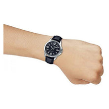 Cargar imagen en el visor de la galería, RELOJ CLÁSICO PARA MUJER CASIO CASIO LTP-V004L-1BUDF - NEGRO
