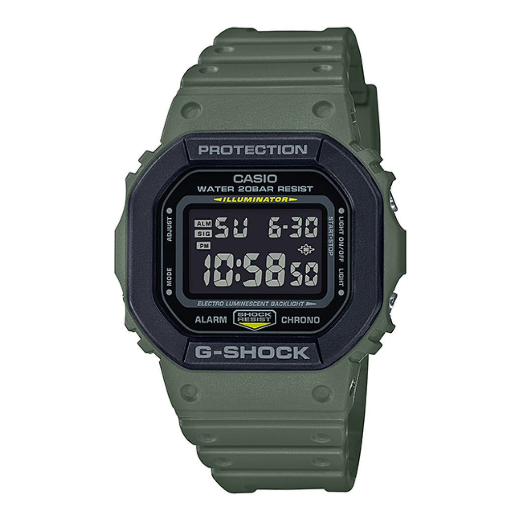 RELOJ DEPORTIVO PARA HOMBRE G-SHOCK  DW-5610SU-3DR - VERDE