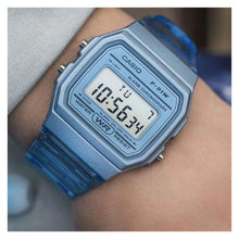 Cargar imagen en el visor de la galería, RELOJ DEPORTIVO PARA UNISEXO CASIO F91WS-2DF F-91WS-2 - AZUL
