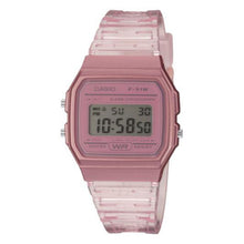Cargar imagen en el visor de la galería, RELOJ DEPORTIVO PARA MUJER CASIO - F91WS-4DF - ROSA
