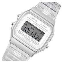 Cargar imagen en el visor de la galería, RELOJ DEPORTIVO PARA MUJER CASIO - F-91WS-7 - TRANSPARENTE
